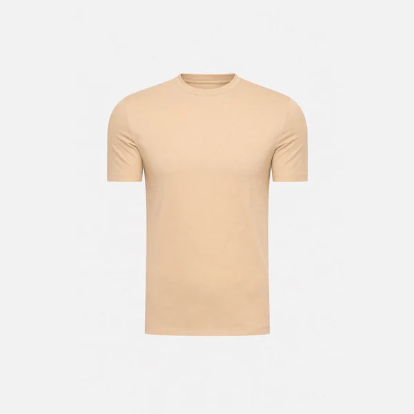 Beige Shiny Tshirt