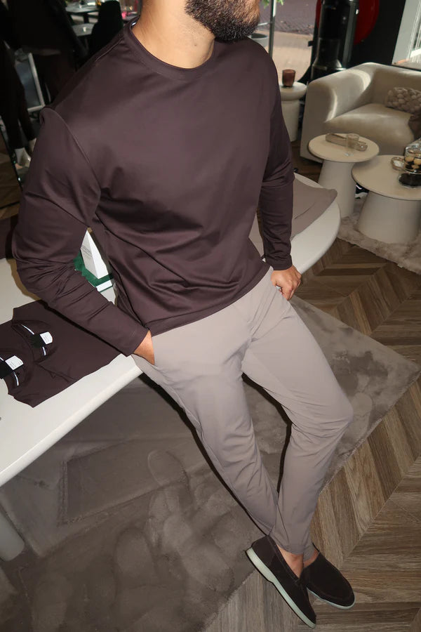 Espresso Shiny Longsleeve