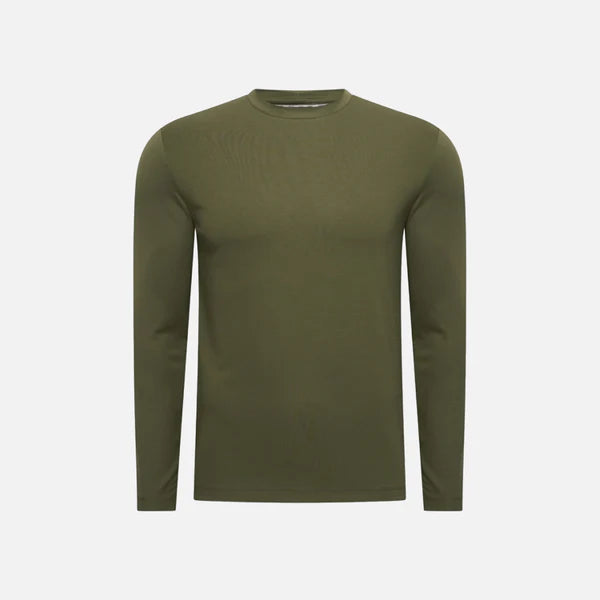 Army Green Shiny Longsleeve
