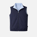 Navy Blue Reversible Gilet