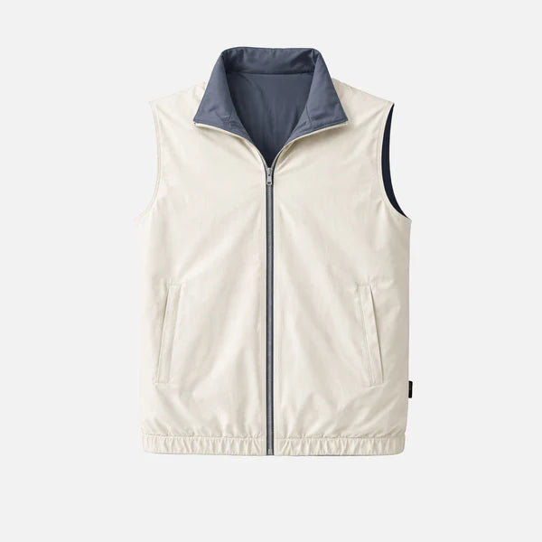 Cloud Blue Reversible Gilet