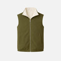 Olive Green Reversible Gilet